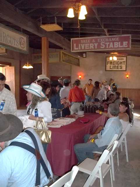Autograph morning at Old Tucson